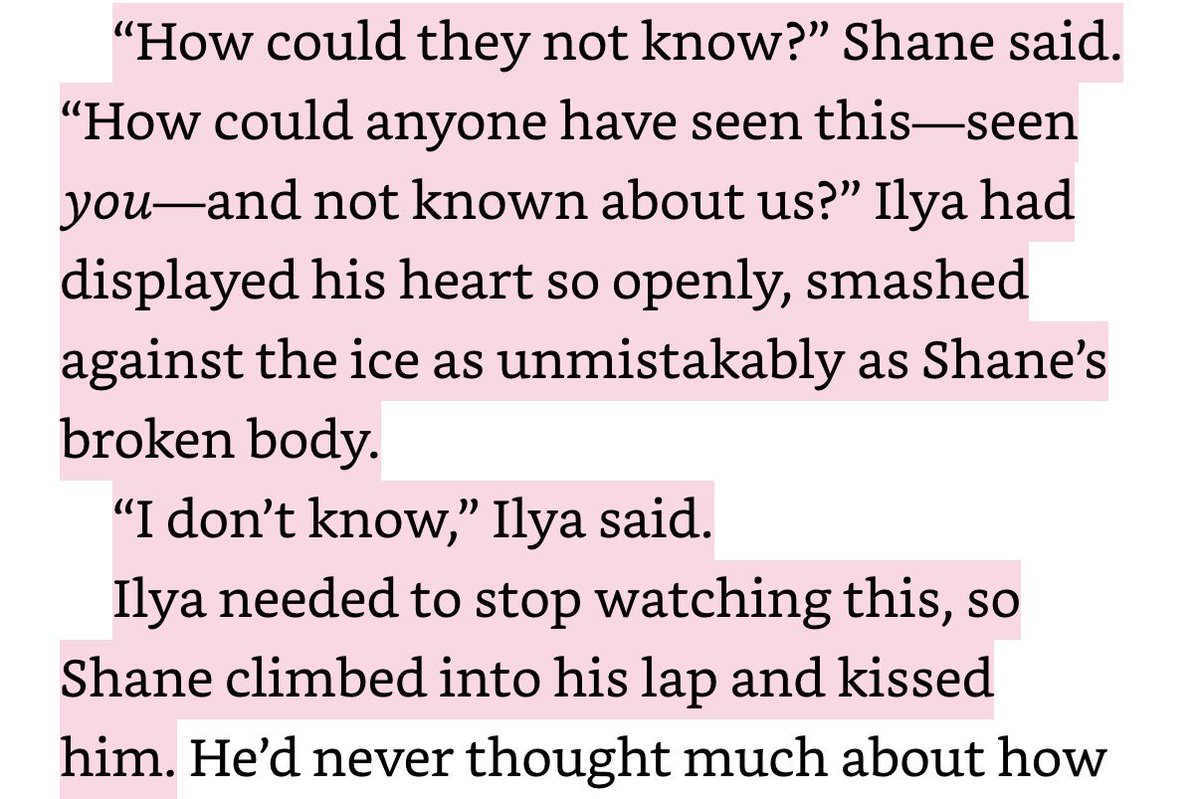 kiwi_files's tweet photo. i don’t hear it talked about often but i really hope we get this scene of Shane seeing Ilya’s pov of his injury https://t.co/JMuHyIOCWS