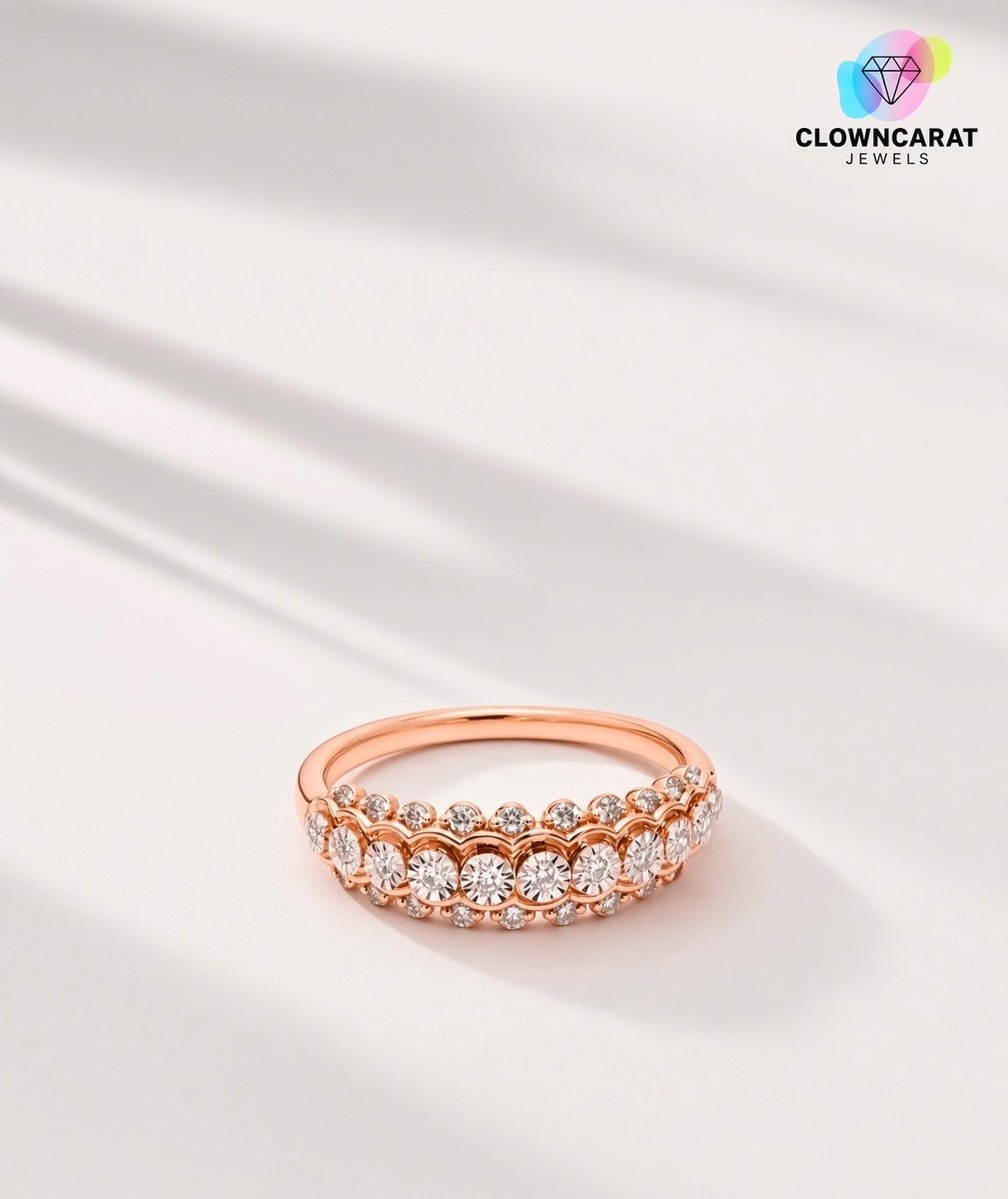 MaheshPethani's tweet photo. โจ Rose Gold Elegance โจ
A stunning rose gold diamond band ๐ featuring a beautiful scalloped design with sparkling round diamonds โจ๐. Perfect for everyday sparkle ๐
๐น DM for enquiries ๐ฉ๐ฌ
#RoseGoldRing #DiamondBand #JewelleryLove #EverydayLuxury https://t.co/dHIaedSIBc
