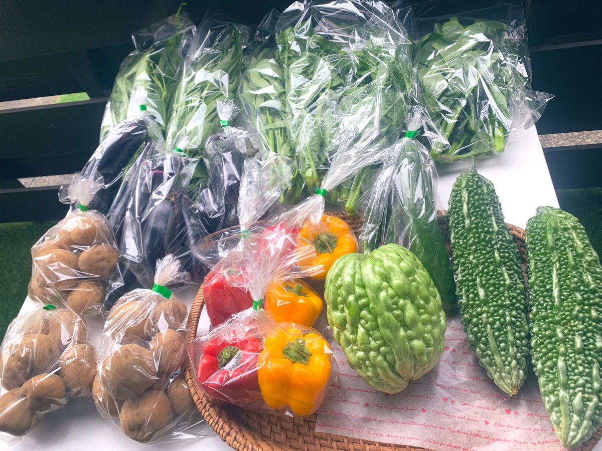 RainbowBreadDay's tweet photo. 焼きたてパン並んでます✨

🌻かぼちゃとひまわりの種のシードパン 🍞食パン 🍞ミニ食パン 🥐クロワッサン 🍊オレンジピールのパン 🍡白玉あんぱん 🍈メロンパン

採れたての地元の野菜もあります✨

本日もお待ちしております☺️

#飯能 #名栗 #ベーカリー #パン屋 #天然酵母パン https://t.co/kp2T696hMd