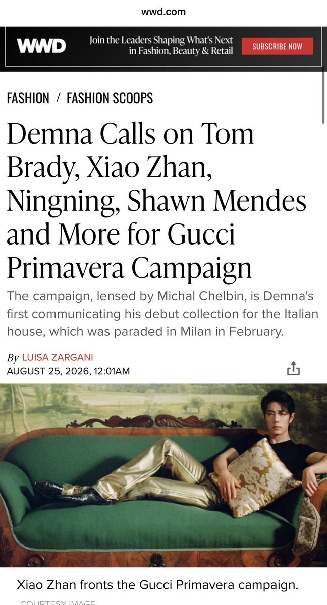 xzhaniverse's tweet photo. gucci changed creative directors 3 times and changed CEOs multiple times and xiao zhan is STILL with gucci 😄 gucci gave him an art wall for this campaign (his 3rd time). he holds GBA titles of several brands under kering group (go google kering) bc he is THAT popular. stop embarrassing yourself.