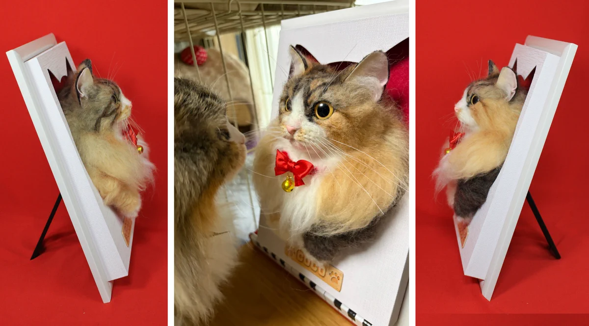 笑顔工房 「我が家の猫様、御犬様」製作依頼停止中 on X: 
