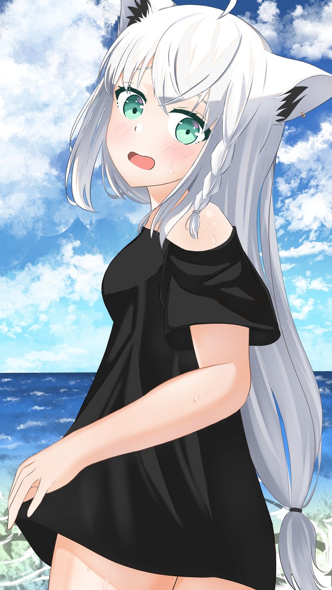 furin_02's tweet photo. #絵フブキ #ホロライブ
まだまだ暑いですね～💦 https://t.co/OsWf5YKvsE