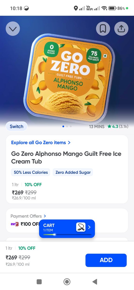 chintharamu's tweet photo. @SwiggyCares Check this https://t.co/iPMkUPYwnS