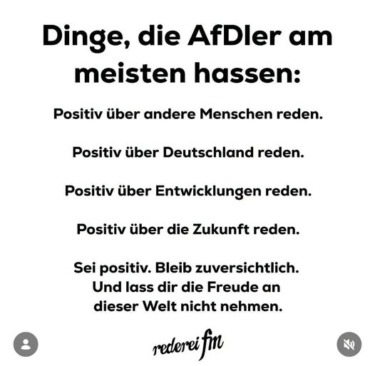 RealFruitts's tweet photo. Guten Morgen liebe Demokrat*innen☕️
Der siegessichere #Siegmund von der AfD gab ein sehr schwaches Bild im TV-Duell ab. Außer Parolen kam da nichts. Was heute aber kommt, sind Gewitter. Gebt auf euch acht, bleibt positiv und habt einen entspannten Donnerstag😊 https://t.co/zwNZZOwtK7