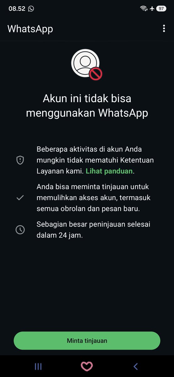 puusinggg's tweet photo. Tolonggg😭

Hadehh ini gimana?
Mana kerjaan dipab tiap hari pakai wa 😭😫 https://t.co/bMzlottZkO