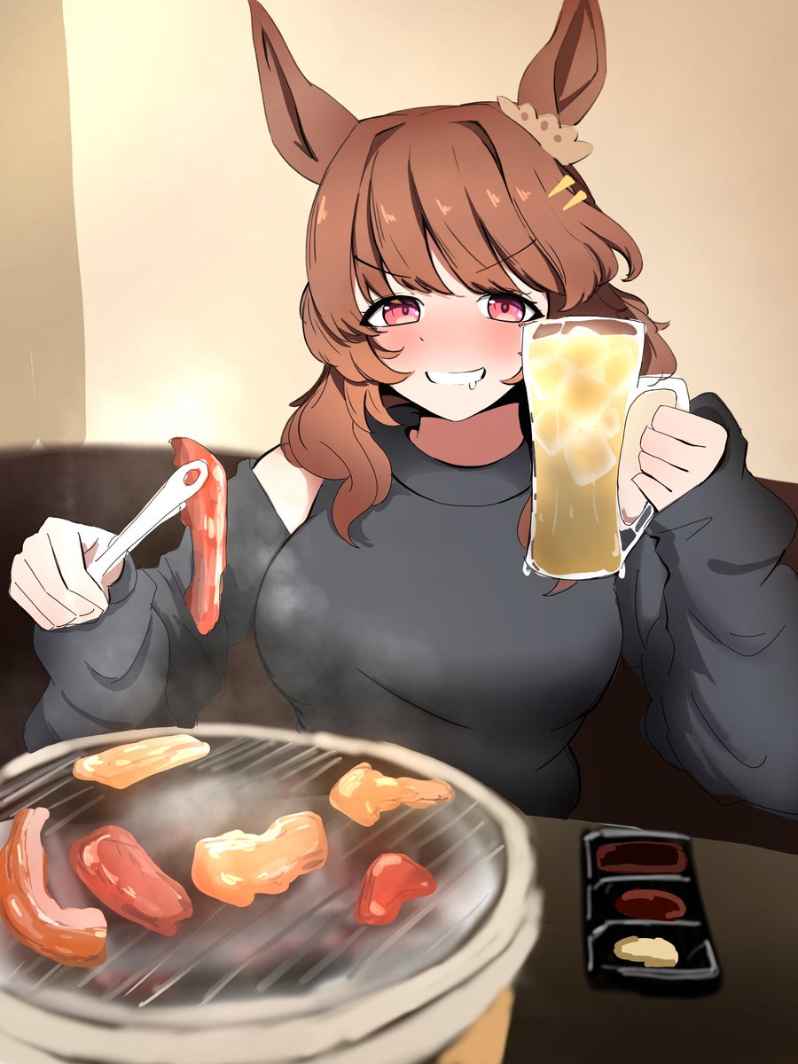 lighthalo0324's tweet photo. 焼肉！！🍖🔥🍺 https://t.co/pC64DABIV2