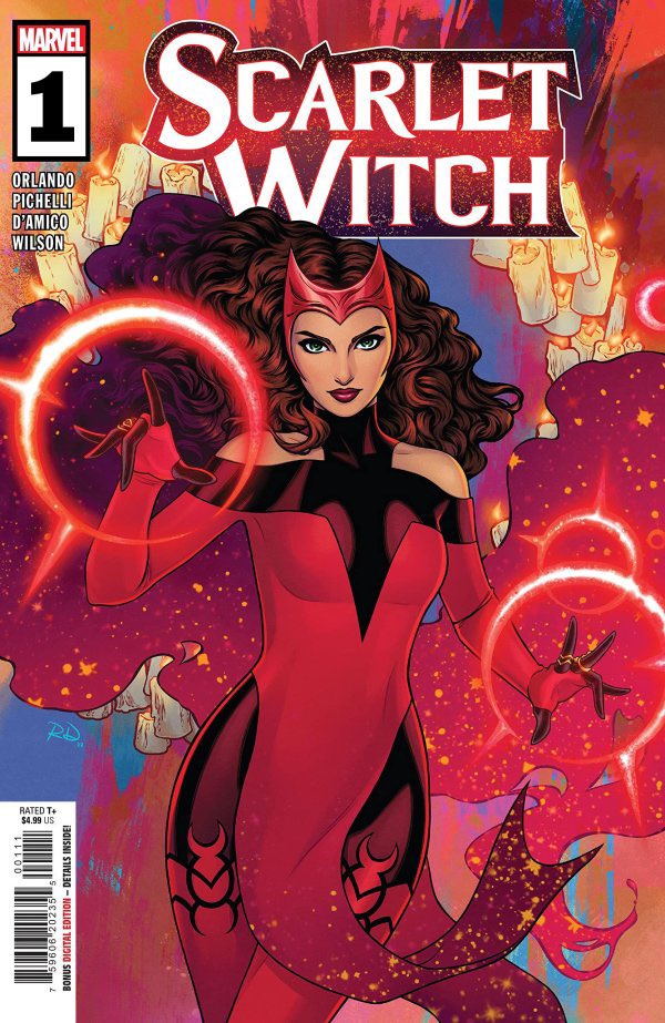 WEENEEY_'s tweet photo. Wait I’m sad the candles blown out does this mean this could be the last time Steve Orlando writes for scarlet witch?  Or maybe if the rumors are true we might get scarlet witch as a mutant again so this could just be a new chapter for her? https://t.co/EDWQQqMSvV
