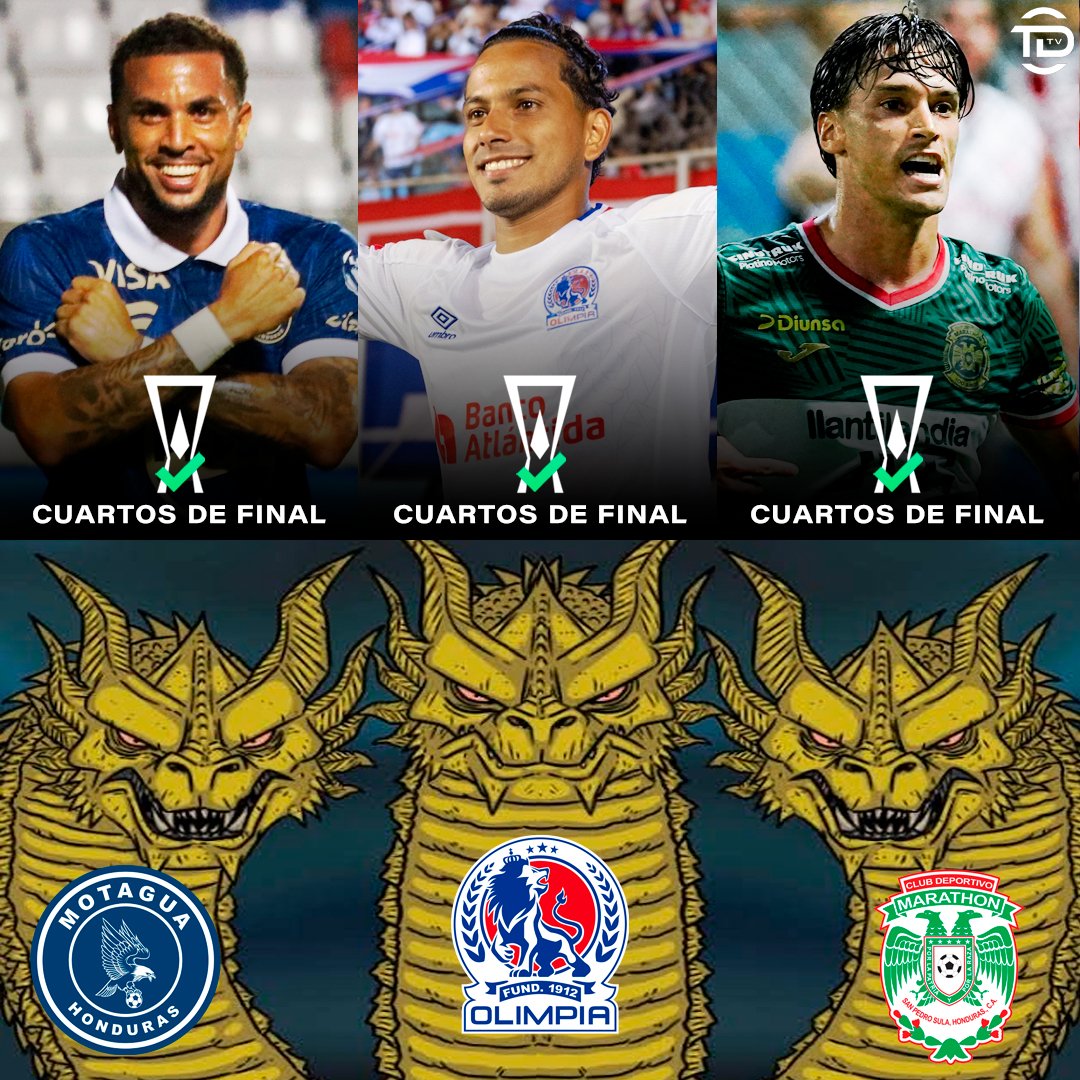 tdtvhn's tweet photo. Honduras fue el único que clasificó a todos sus equipos a los cuartos de final de la Copa centroamericana.

La bendita Guacamaya League 🇭🇳🚬 https://t.co/sIxPBTZldp