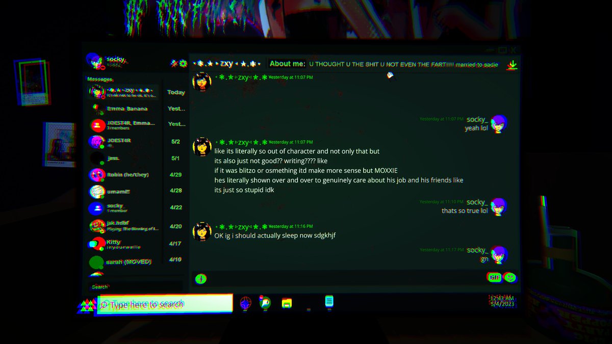 psxhorror's tweet photo. i never thought i'd see discord in a horror game https://t.co/Ib6Z66a7OE