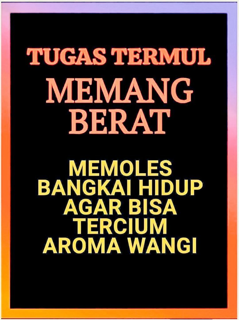 mulya9734's tweet photo. Memang berat tugas termul..🤣🤣 https://t.co/Vd5vUzsPfQ