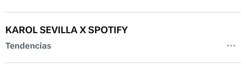 hypnotickarol's tweet photo. que dice en la foto? 

KAROL SEVILLA X SPOTIFY https://t.co/QJhlV8i0Hv
