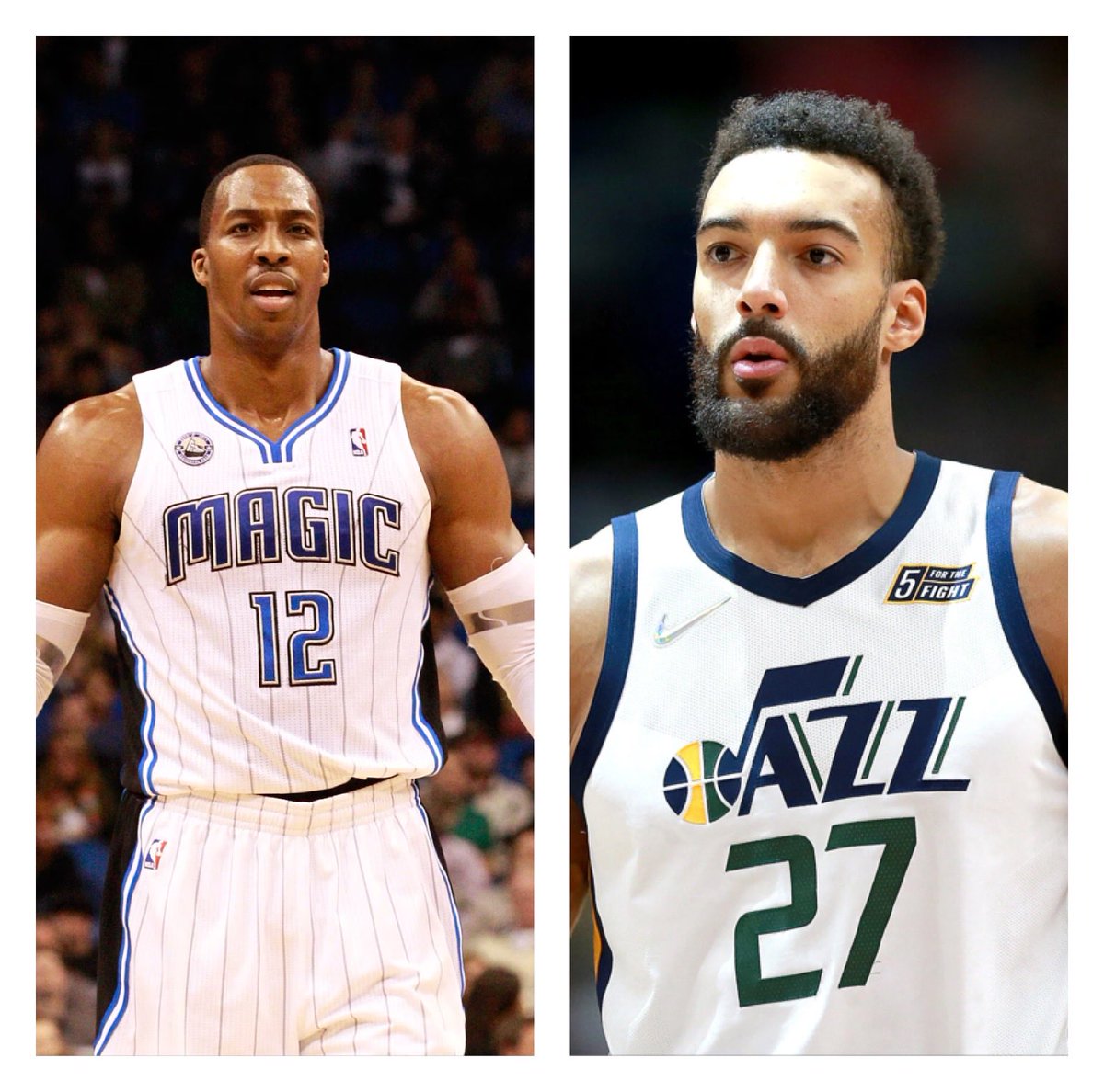 NBA_Talk30's tweet photo. Who is the better rim protector?👀

Dwight Howard vs Rudy Gobert https://t.co/tmfG3eVsQk