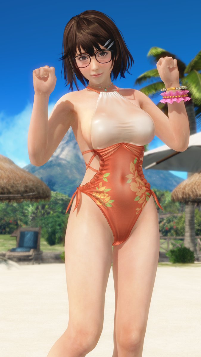 st_doaxvv's tweet photo. 今日のアプデ楽しみ！
無料チケで引けました😊ガチャどこまで引こうかな...
#DOAXVV #つくし https://t.co/KpDhEo8yFA