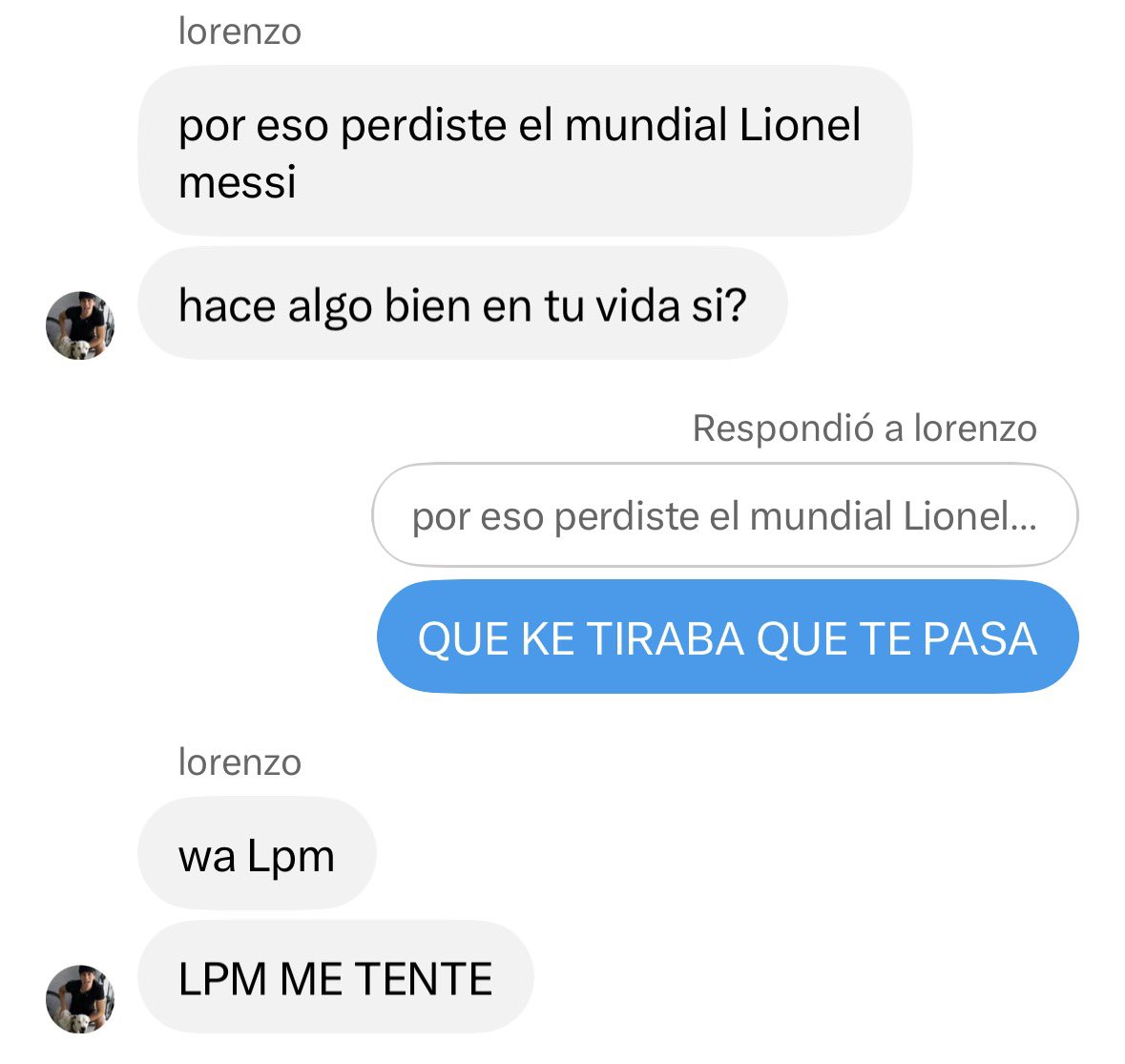 LIONELCMESSI10's tweet photo. podemos funar a lorenzo por favor 🙏🏼🙏🏼🙏🏼🙏🏼 https://t.co/tgQo00H9lq