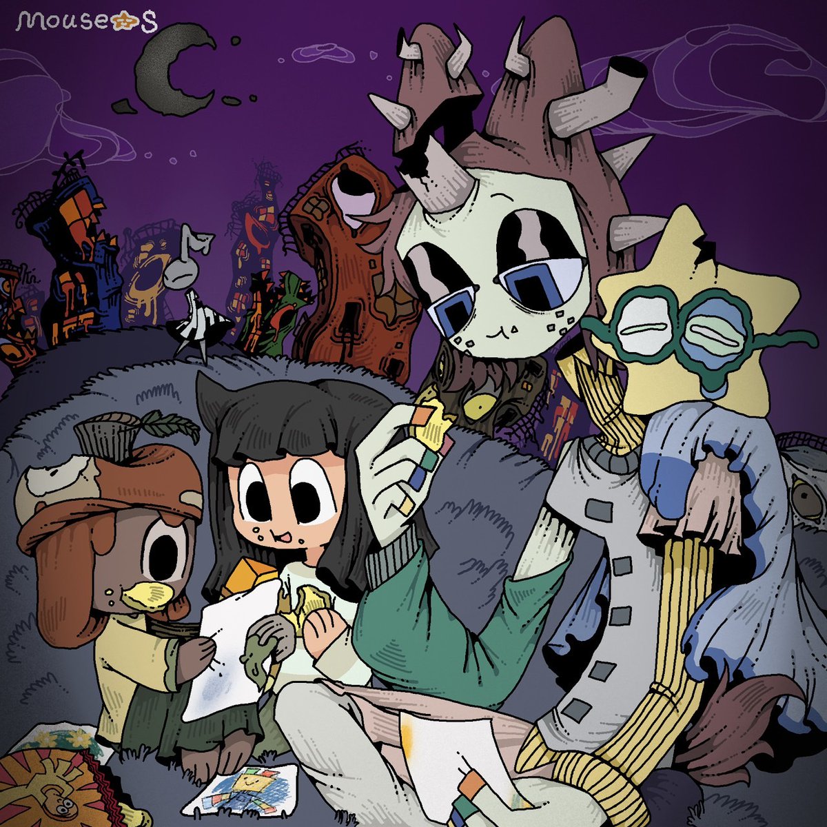 utoutopia_'s tweet photo. おまけ｜夜のピクニック🌑

#utoutopia https://t.co/yoVnoPeK7r