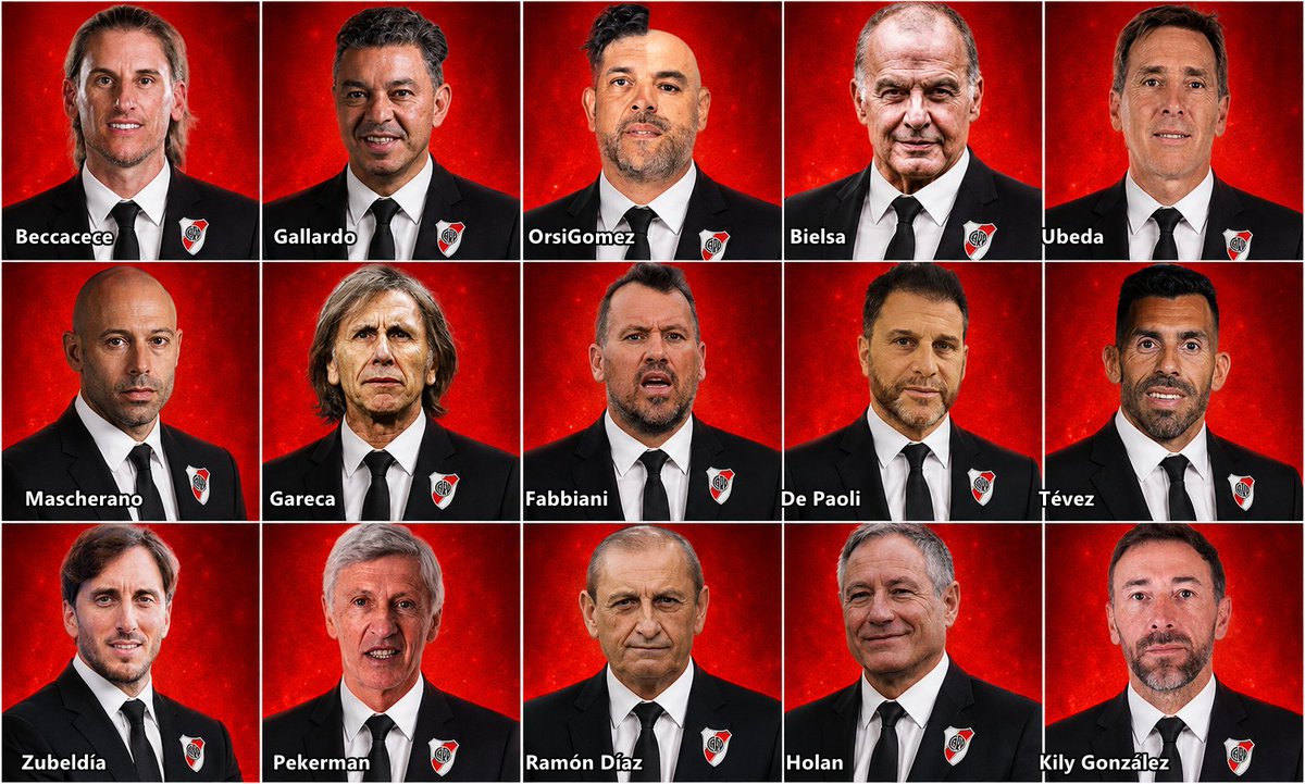Encu5Futbol's tweet photo. ¿Qué entrenador argentino que está sin trabajo debería agarrar River? 🐔 https://t.co/xp4mYBNI7C