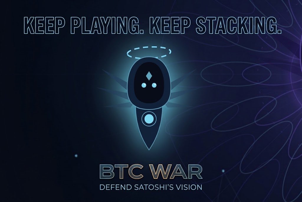 playBTCWAR's tweet photo. 🛡️ Defend Satoshi's Vision. ⚔️

Keep playing. Keep stacking. 🎮

Every WAR Point you earn now = bigger airdrop allocation later.

The game is live. The points are adding up.

Play at https://t.co/JHm05lx4vp

#BTCWAR #Solana #Airdrop #PlayToEarn #GameFi https://t.co/Alu06W0BYO