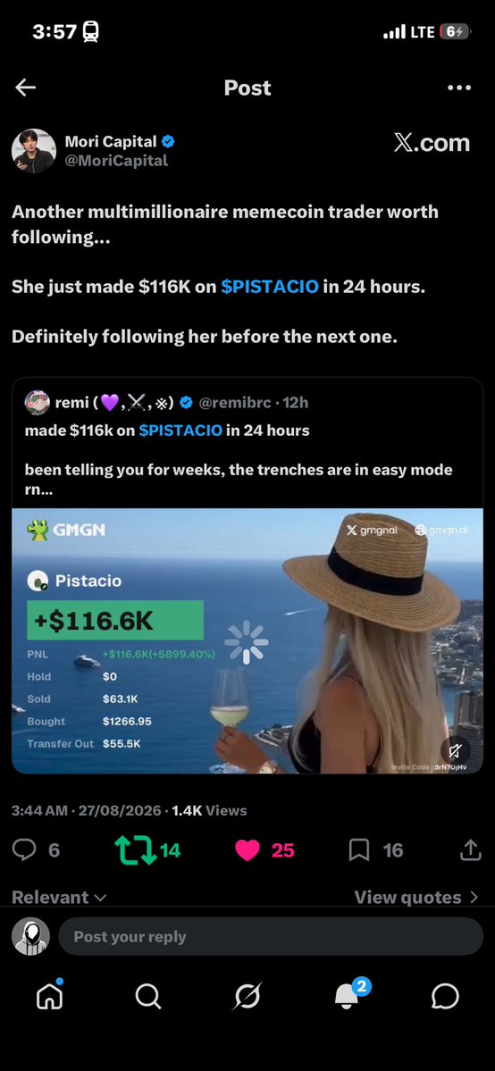 justprazia's tweet photo. @cryptohako HFmTENRnk6YwEnE2HpkyqmoS7Xu6sNVTX3zbkyC2Kjeq

Bled me today hako 
Thanks you 
Manifesting https://t.co/jPqE1w35Jb
