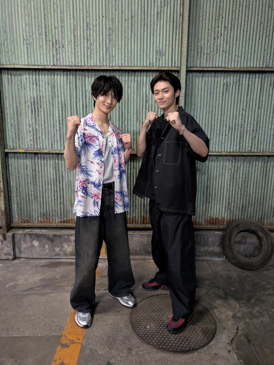 crossroad_ex's tweet photo. ┊ 𝒐𝒇𝒇 𝒔𝒉𝒐𝒕 ┊

#知念英和 さん #井内悠陽 さんの
ツーショットをお届け✌️

同い年×ニチアサ同期コンビ🍬🛞
の出ている物語はTVerで無料配信中☼˚˖
お見逃しなく💨
https://t.co/dG7wwcMQ4F

#ドラマクロスロード
毎週火曜よる𝟗時放送🩺 https://t.co/c0HVfYAWo9