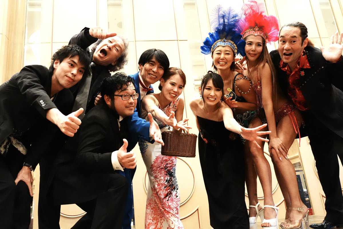 necozh's tweet photo. 猫沢はるか結婚記念ショーパーティー💐
「一流」へのご来場
本当に本当に、ありがとうございまものでした！！

「大好きな故郷NUMAZUで、
皆と楽しめる最高のショーパーティーを開催したい❤️」

という夢が叶った一日。

出演者・スタッフさん・ご出席者様
誰一人欠けても、成し得ない一日でした。 https://t.co/nSxXt0wfNf