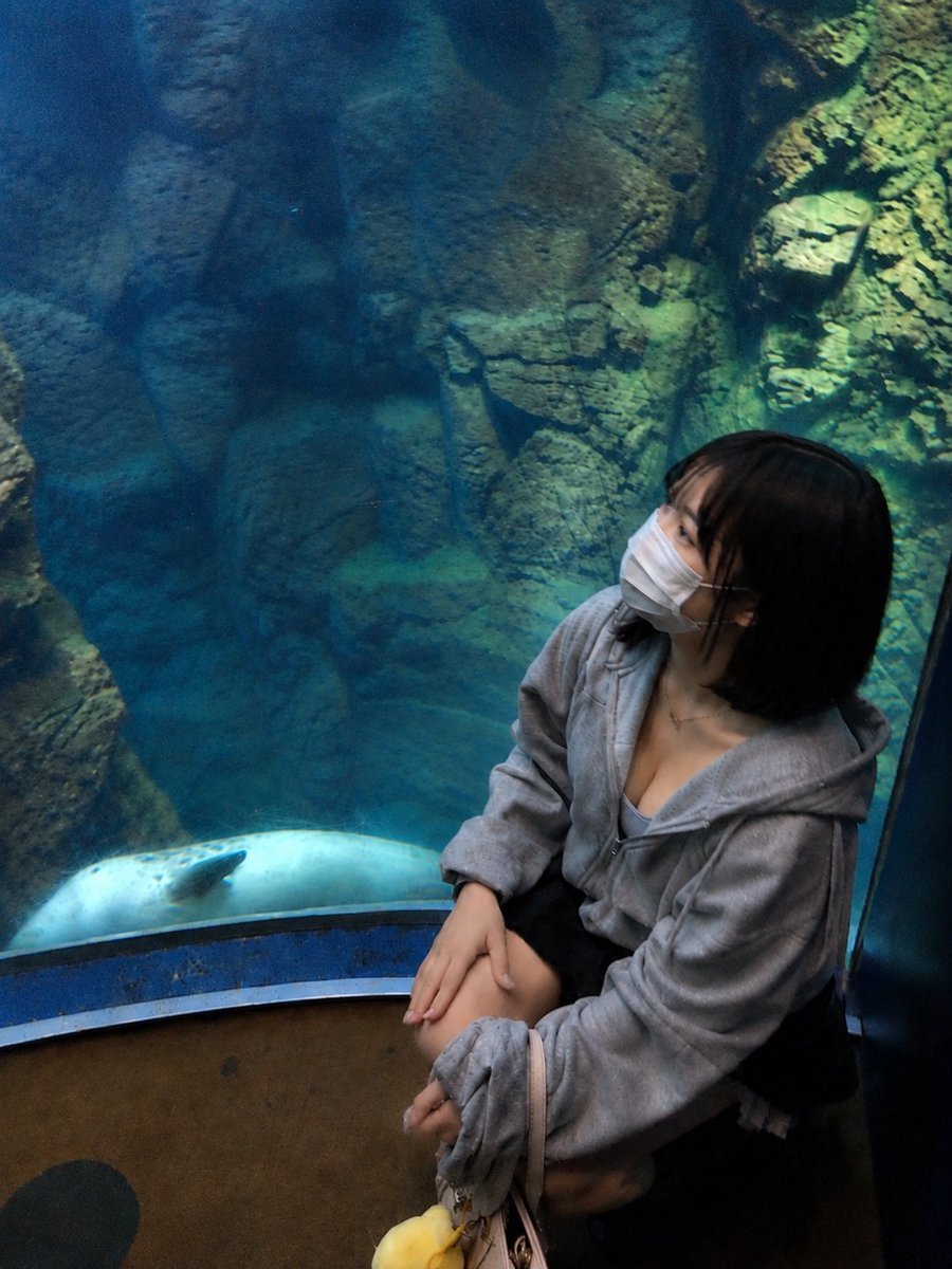 shio___2007's tweet photo. すいぞくかん🐳
#裏垢女子 #裏アカ女子 https://t.co/doyqa1VugI