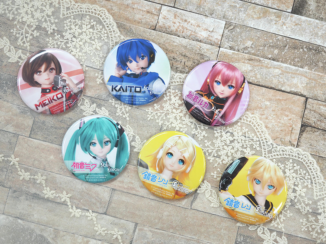 缶バッジ マジカルミライ KAITO カイト KAITO カイト 缶バッジ ボークス DD マジカルミライ KAITO カイト 缶