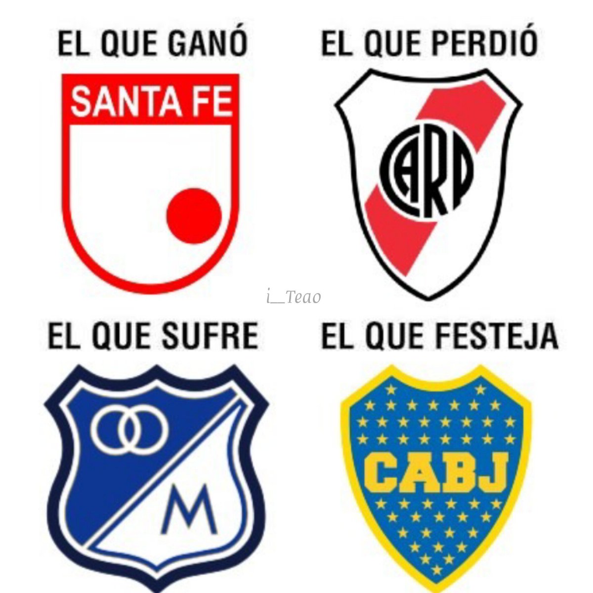 i__Teao's tweet photo. Momento muy @OOCSudaca para resumir el River-Santa Fe https://t.co/rya9gczynC