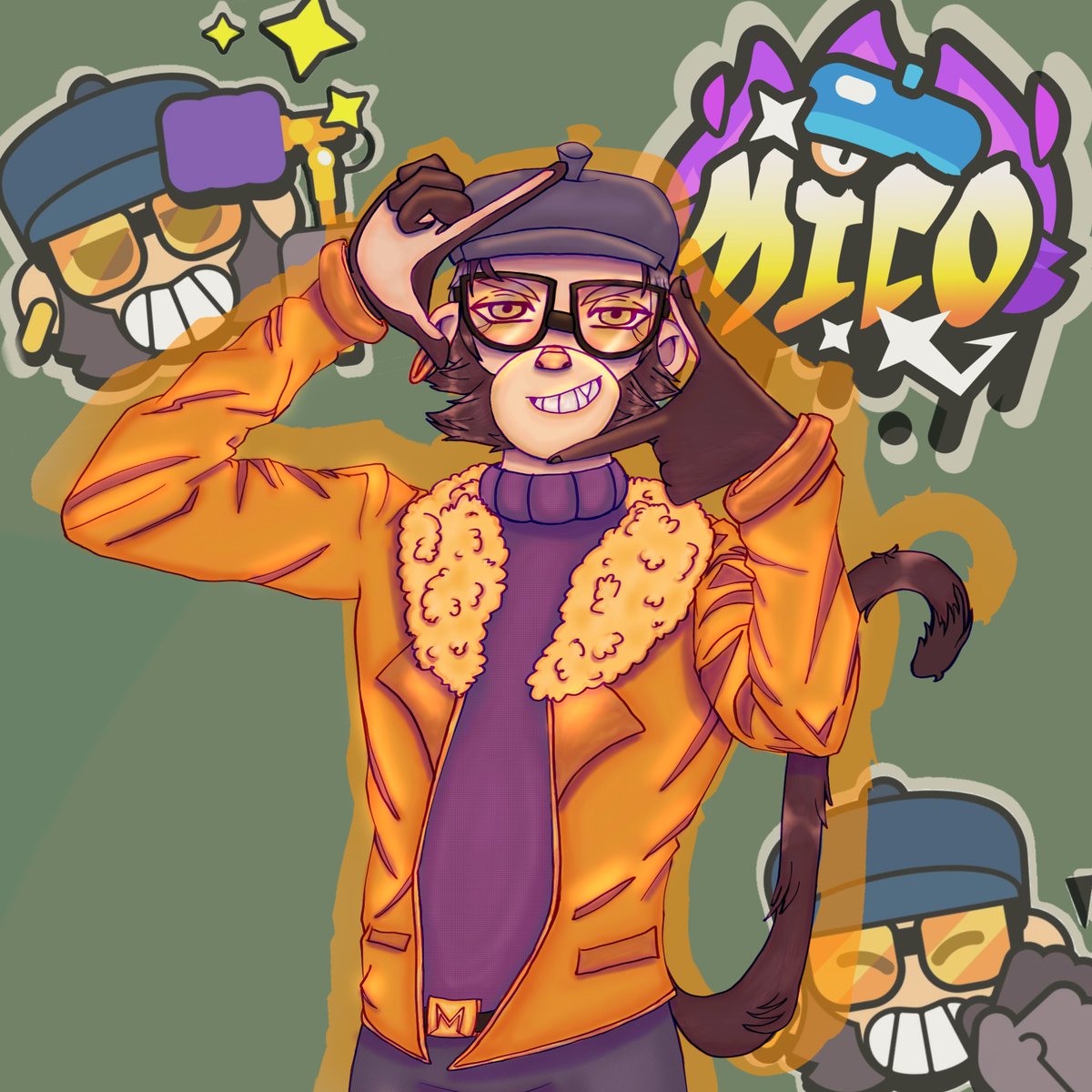 pardcalcetines's tweet photo. Fanart of Mico from Brad Stars :)
(8hrs btw, if this doesn't have likes I'll cry)
#BrawlStars #Fanart #Churros #Brawl #Stars #Viral #Drawing #Lentejas https://t.co/EnAI9Q3TWD