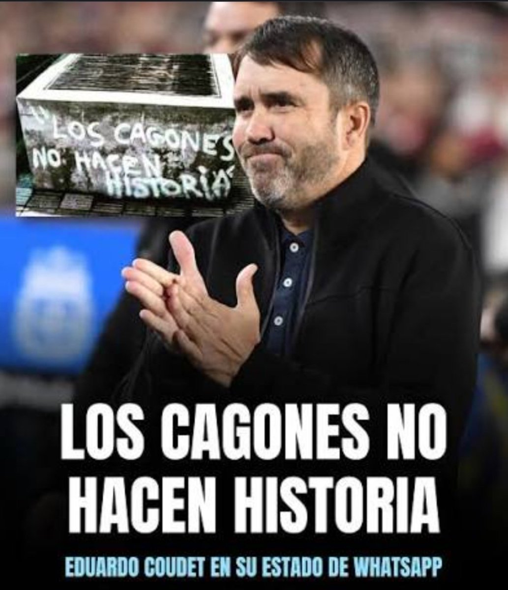frabigol's tweet photo. EDUARDO COUDET: CAGÓN. https://t.co/swAnqttc54
