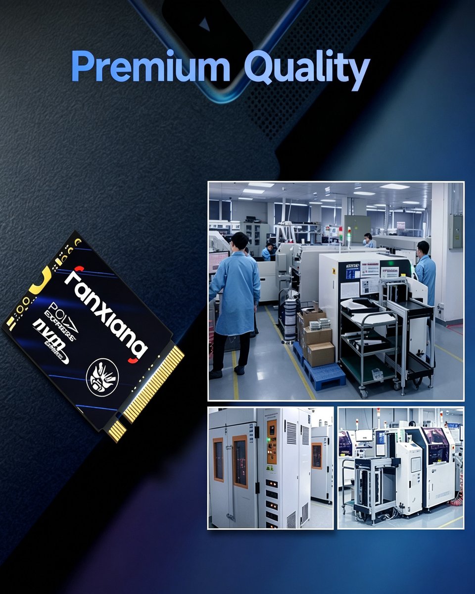 Fanxiang_tech's tweet photo. 🏺Fanxiang S700 M.2 2230 SSD🏺
Half‑size compact form factor, premium‑grade manufacturing. PCIe NVMe high‑speed performance, ideal for handheld devices &amp; mini‑PCs. Upgrade your storage without sacrificing internal space.
#FanxiangS700 #NVMeSSD #MiniPCUpgrade #HandheldGamingPC https://t.co/EfU5D7Zo6b