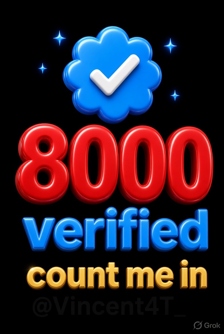 Vincent4T_'s tweet photo. Want 8K Verified followers?📈

Just Say :=> HELLO 👋💬

l'll skyrocket your page.💥🔄🔔 https://t.co/2ZFcPNf1Ed