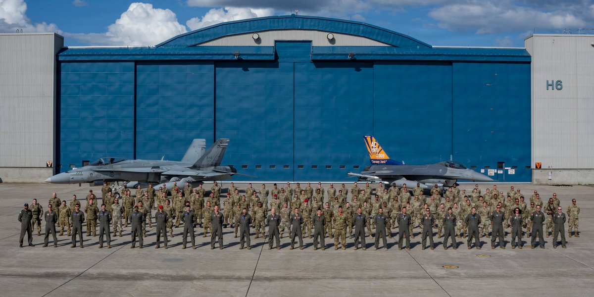 steffanwatkins's tweet photo. Exercise AMALGAM DART, a #NORAD exercise, is taking place from August 24 to September 1, 2026 at #3WingBagotville with #RCAF CF-188 Hornets and #USAF forces deployed to Bagotville who are posting pictures to DVIDS, unlike the CAF.
#ExerciseAMALGAMDART #ExAMALGAMDART https://t.co/99328QUY73