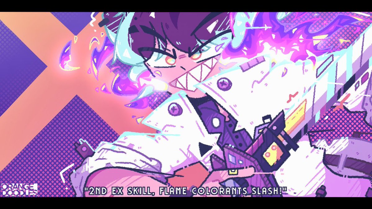 IRUSTRATIONS's tweet photo. The archives of OrangeDoodles_ 

Part 2. #OC #Irugraphy #3rdBanner https://t.co/uOWRYTDOVK