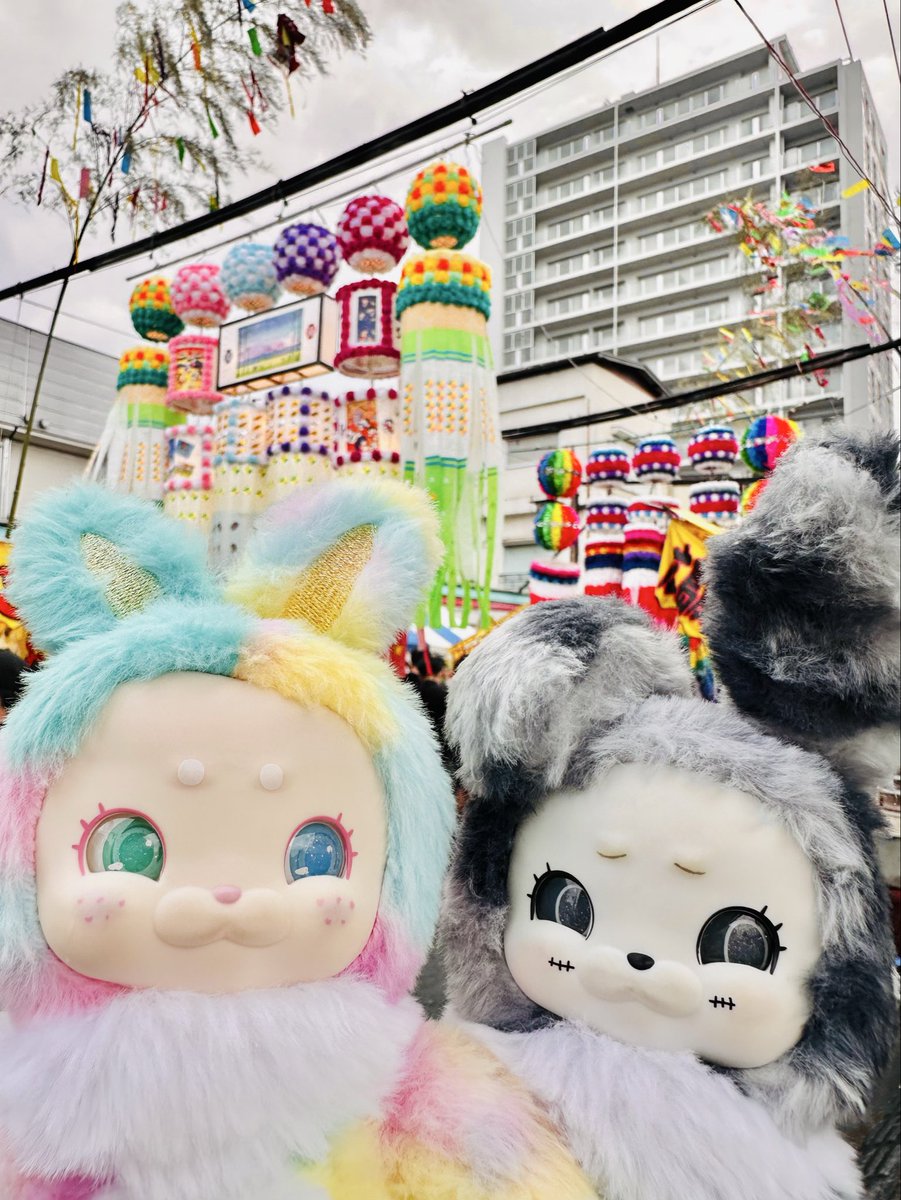 hikacinna's tweet photo. 七夕飾りも レインボー?🌈🎋
#clawzsnap
#ClawZ
#クロージィー
#RainbowLab
#狭山市入間川七夕まつり https://t.co/pNkA6ZG9kv