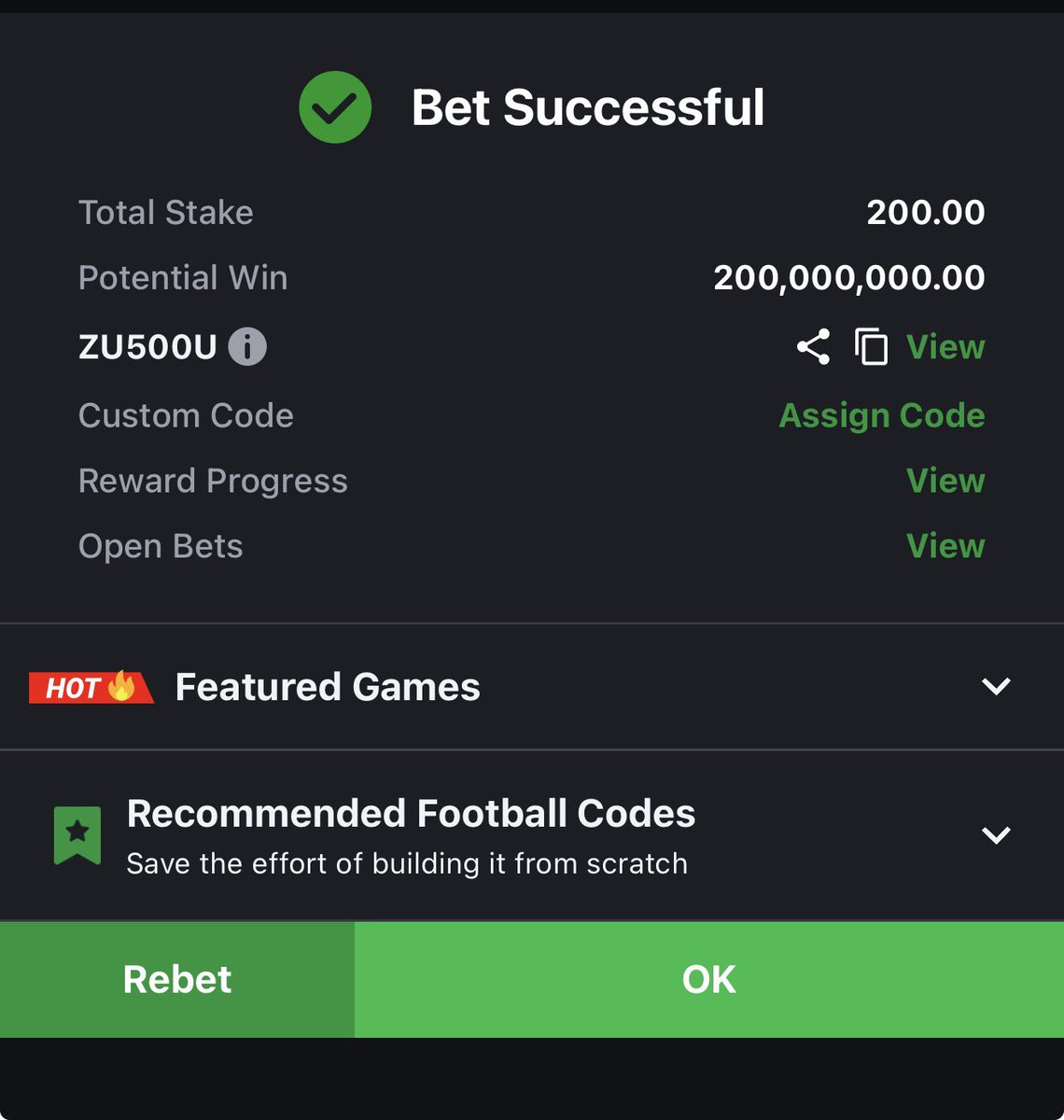 Cyberjoe19's tweet photo. 40 GAMES ONLY!!!

CODE: ZU500U

RTA!!!
Tag your favorite punters for ✍️ https://t.co/o6f2hvOSHH