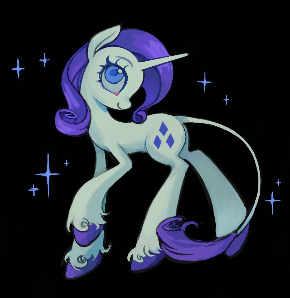 BlueHikka's tweet photo. Rarity 💜✨ https://t.co/cyBXFU7oyo