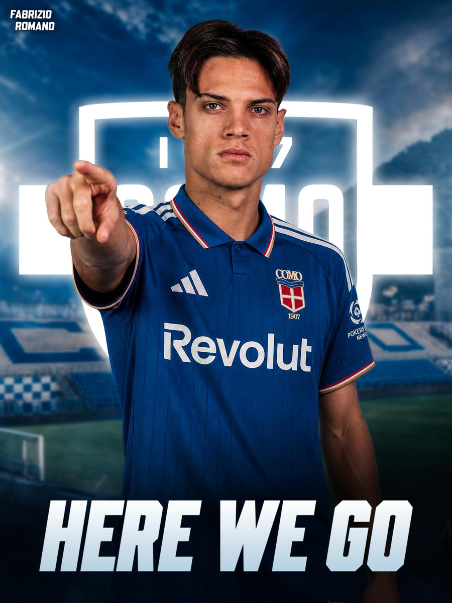 FabrizioRomano's tweet photo. 🚨🔵⚪️ Como reach full verbal agreement with AC Milan for Samuele Ricci, here we go!

Initial loan deal worth €1.5m, salary fully covered by Como, €22m buy option clause and add-ons on top.

Ricci has authorization to travel for medical. https://t.co/GIHrsc1yik