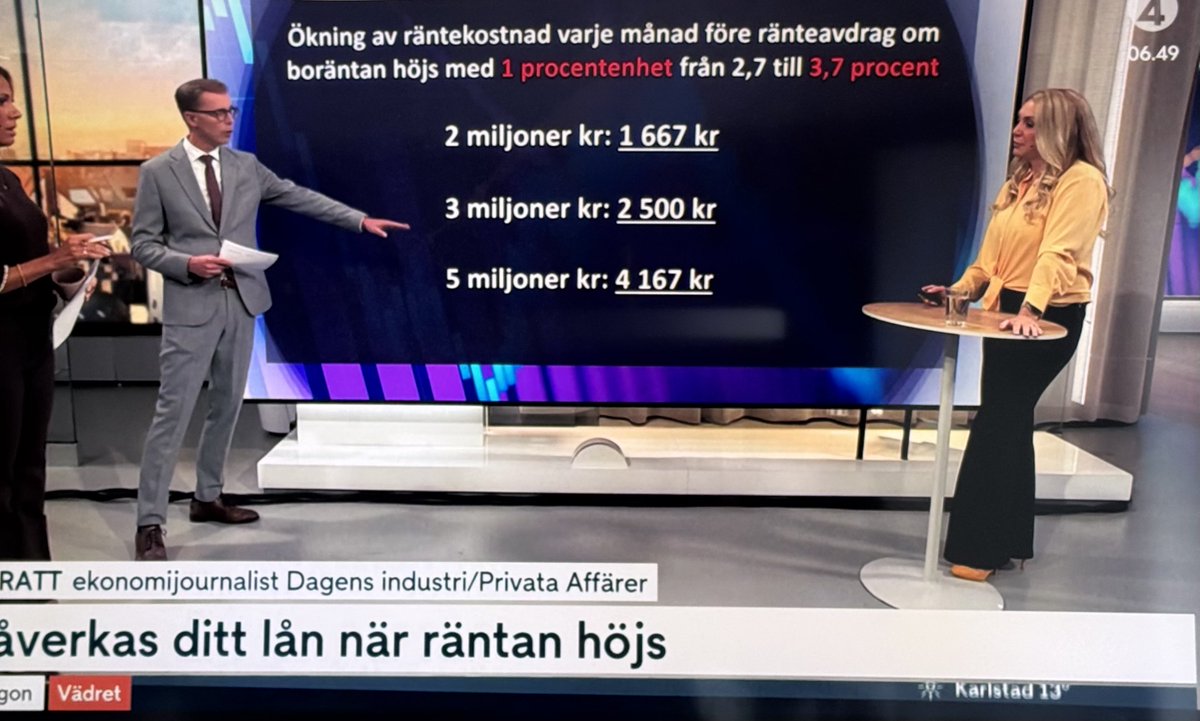 frazze19's tweet photo. TV4  förbereder svenska väljare om Magda får ta över Sverige efter valet!😵‍💫 https://t.co/TIb3NfHdLr