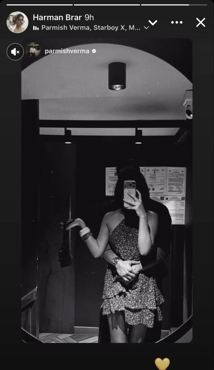 ReignOfBateman's tweet photo. Do you guys know Parmish Verma?

>He was recently getting a lot of sympathy on social media because of his divorce rumours.

>People thought he was heartbroken over separating from his wife and little daughter.

>But now he is posting romantic Snapchat stories holding hands with Harman Brar and taking faceless black-and-white mirror selfies.

>I don't understand why Parmish Verma thinks he is dark and mysterious all of a sudden just by hiding his face in shadows.

>Just imagine what the people who were feeling sorry for him must be going through right now they were writing emotional paragraphs for his heartbreak and he is out here acting like a dark cinematic villain hard launching his new girlfriend.