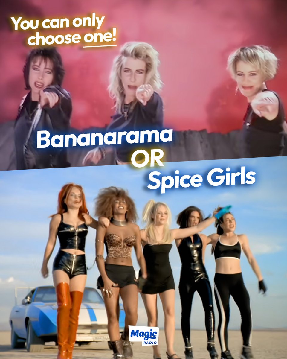 magicfm's tweet photo. You can only choose one girl group - who's your winner? 🎶 https://t.co/ituP5qRvka