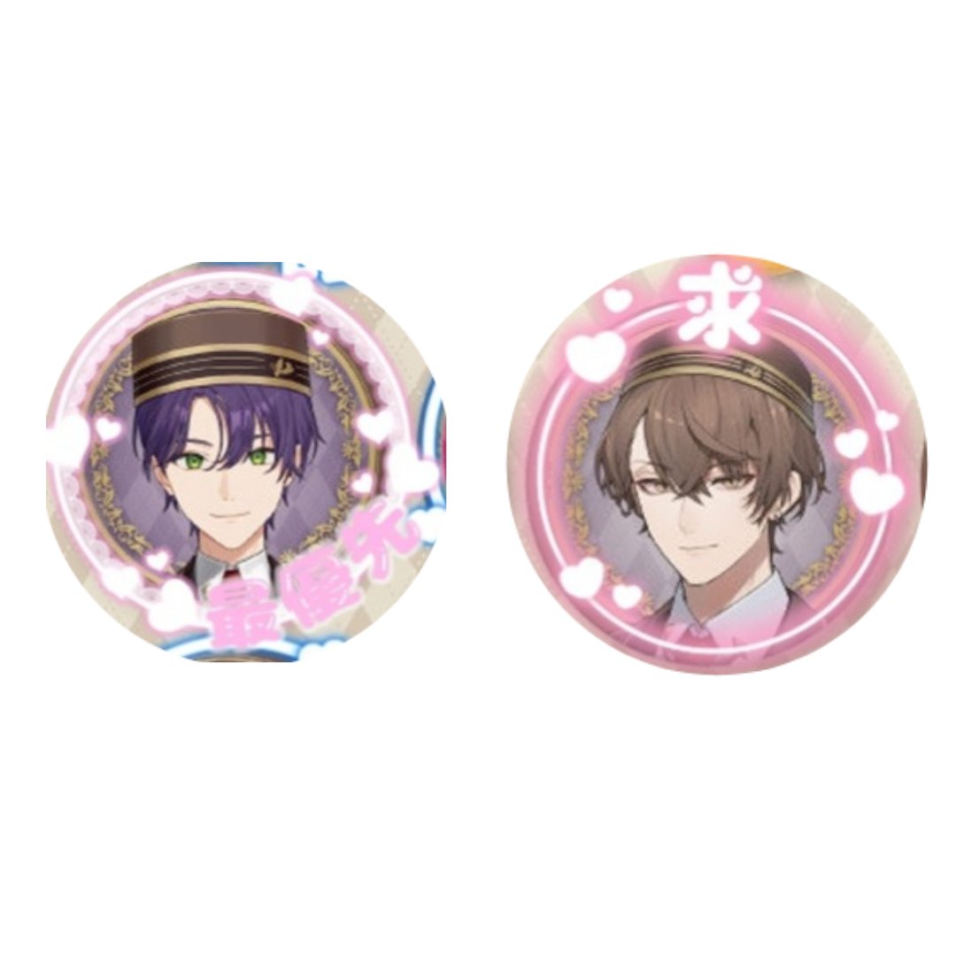 kingu_0707's tweet photo. 【交換】にじさんじ　缶バッジビスケット

【譲】画像1枚目、２枚目
【求】画像3枚目 🏢×1優先＞⚔️ 

比率違いの交換可 https://t.co/h1XSjcRfdT