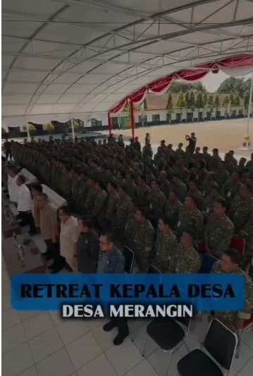 dimasaceh's tweet photo. RETREAT KADES se Kab. Merangin Prov. Jambi dibuka Mendes PDT @YandriSusanto27 dihadiri Bupati Merangin, Danrindam III Siliwangi pesannya desa utkmenyusun program lebih maksimal sesuai dgn potensi desa
#RetreatDesaMerangin #DesaBerdayaWargaSejahtera
#KDMPMenyuplaiMBG
#DesaSehati https://t.co/KsuYSZR7lS