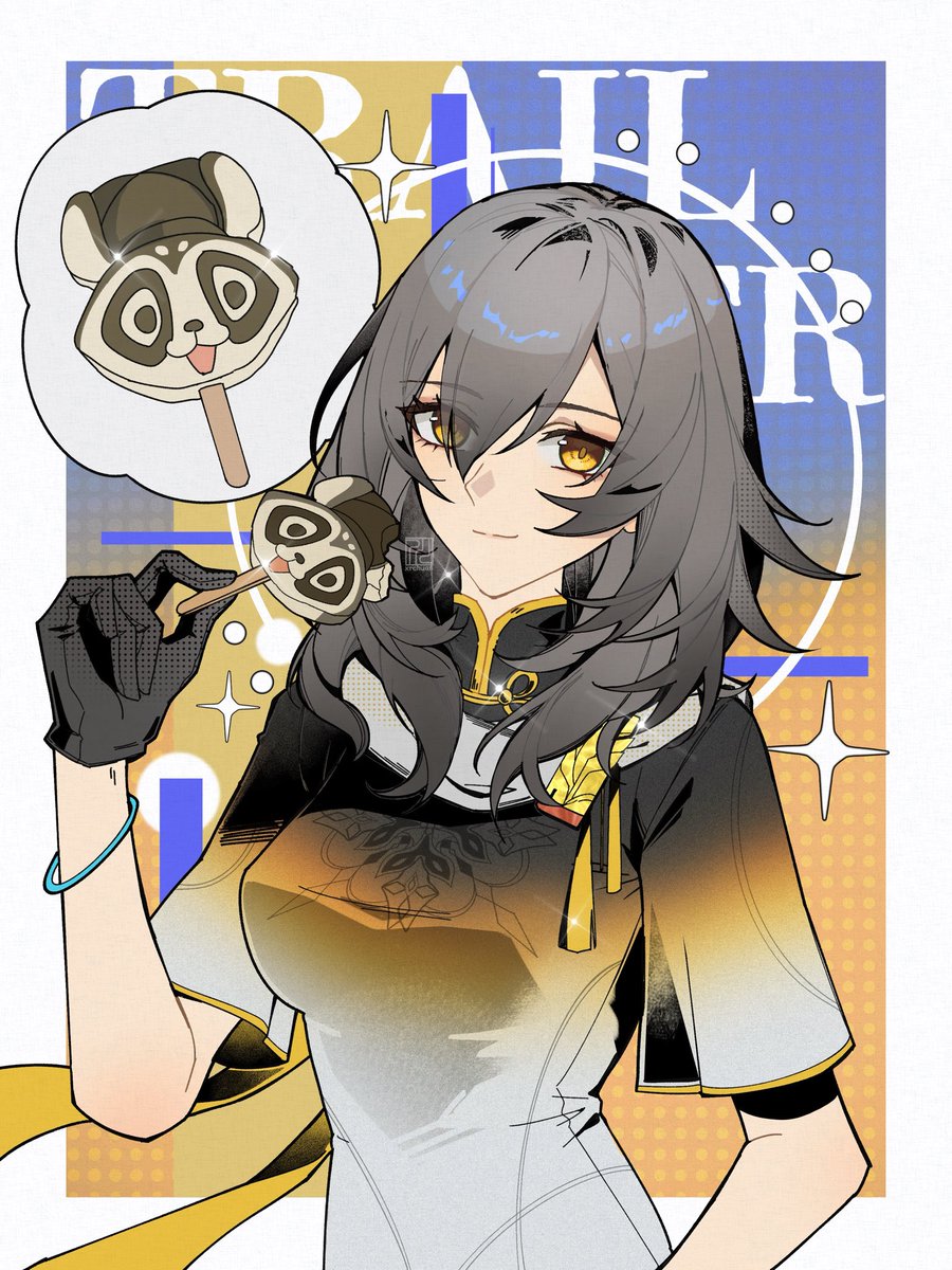 XRChuan's tweet photo. 小浣熊冰淇淋！
#trailblazer #honkaistarrrailfanart #honkaistarrail #stelle #fanart https://t.co/MDJYvRHsdV