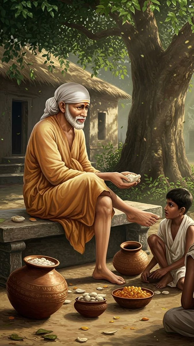 rajeshd_03's tweet photo. Jai Sainath

Anantakoti Brahmandanayak Rajadhiraj Yogiraj Parabrahma, 
Sri Satchithananda Sadguru Sainath Maharaj Ki Jai. https://t.co/CH0lGKqlwg