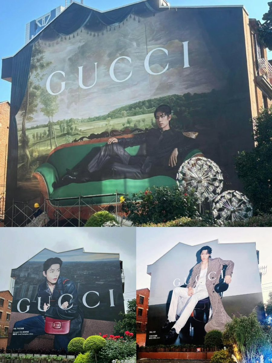 UntamedWolfy's tweet photo. Lmao and the whole thing started bc of Jin fans jealousy and complaints abt Gucci giving Xiao Zhan the best treatment IN CHINA https://t.co/AjtQ3PoA2Y