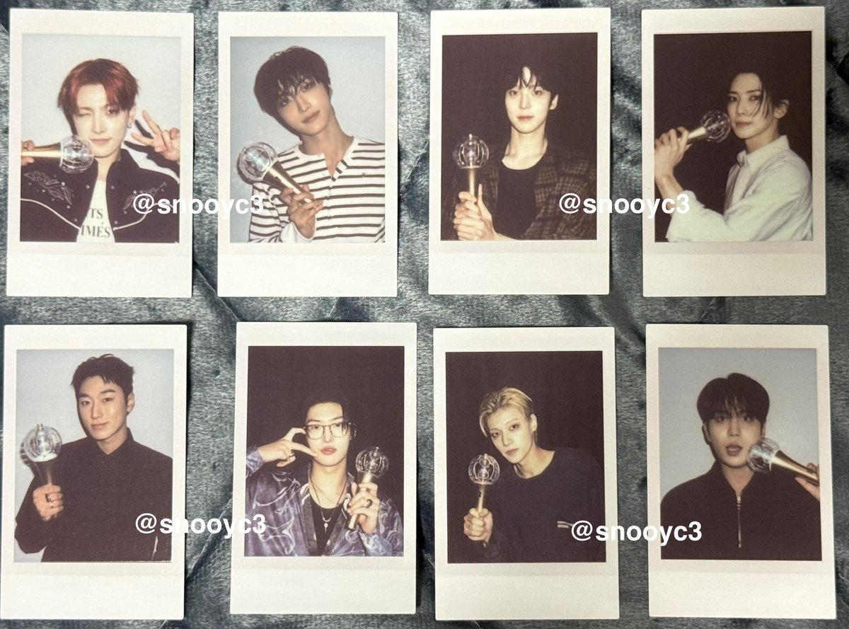 snooyc3's tweet photo. ATEEZ 2025 WORLD TOUR [IN YOUR FANTASY] IN INCHEON DVD 

포토카드 / 폴라 https://t.co/jHd73ZZNPC
