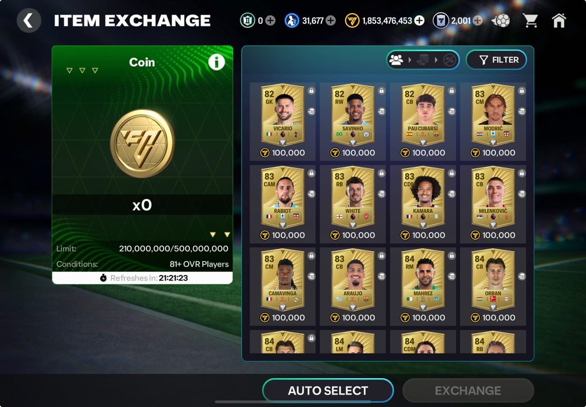 antisocial_docc's tweet photo. Selling 127 OVR account | 50 ⭐ VSA | League Admin

127 OVR
League Admin
70K+ Shards
11 Drafts
2.5B+ Coins, investments included
4 x 127 OVR Meta Players
31K Rank Up Points
50 VSA Badge
60K Gems (New Season included)
40 FC Points
 📩 #fcmobile
Interested? Feel free to reach out https://t.co/oCu2nqcQrH