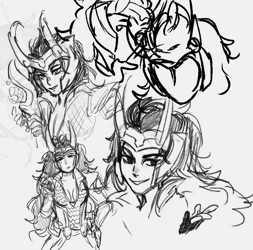 ShibaLee_'s tweet photo. warm up sketches (its 10 minutes pass midnight </3) https://t.co/zqhxvQ1xOE
