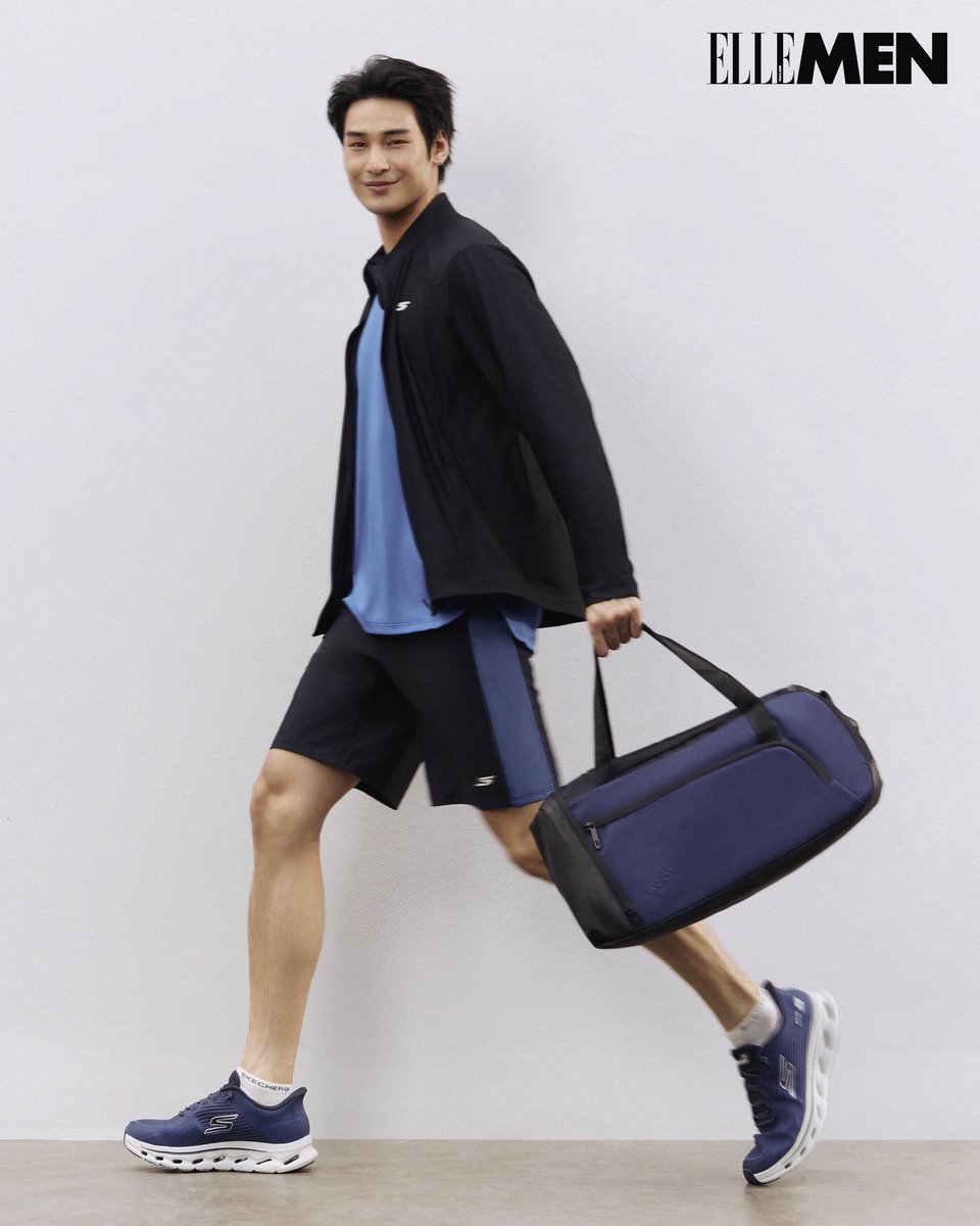ElleMenThailand's tweet photo. ส่อง 4 ลุคสปอร์ตสุดเท่ของ ‘อาโป-ณัฐวิญญ์’ Skechers Asia-Pacific Brand Ambassador ในโททัลลุคจาก Skechers คอลเล็กชั่น Fall-Winter 2026 ที่หยิบความคล่องตัวและกลิ่นอายแอ็กทีฟมาเติมคาแรกเตอร์ให้แต่ละลุคได้อย่างลงตัว

#ELLEMENX
#ELLEMENXApo
#ApoNattawin
#Skechers
#SkechersTH https://t.co/DPpoz8fWqg