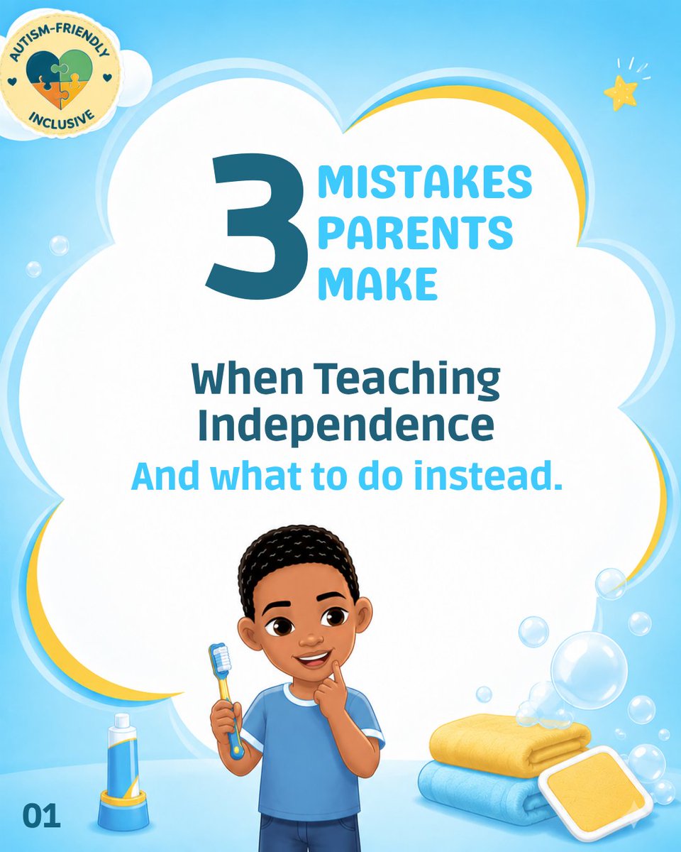 learnwith_liam's tweet photo. Avoid These Independence-Building Mistakes

Teaching independence takes patience. Avoid rushing, taking over too quickly, or expecting #perfection. Give children space to practice, make mistakes, and build confidence through everyday routines.

#learnwithliam #parentingtips https://t.co/FA5XiAXktw